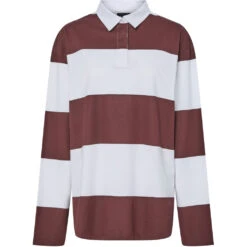 PIECES Dame Polo PCFRIDA - Tawny Port White