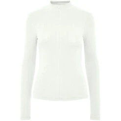PIECES Dame Pullover PCKITTE - Bright White