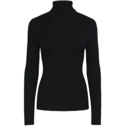 PIECES Dame Pullover PCMIRA - Black