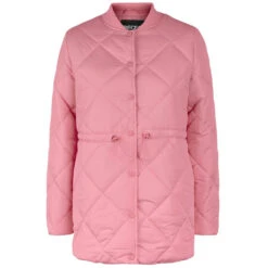 PIECES Dame Quiltet Jakke PCBEE - Fruit Dove