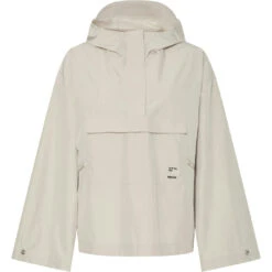 PIECES Dame Regnjakke PCTUI - Silver Gray