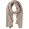 PIECES Dame Scarf PCBERA - Silver Mink