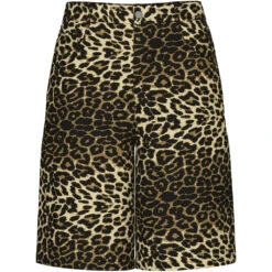 PIECES Dame Shorts PCASTA - Black LEO DENIM