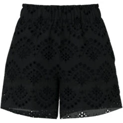 PIECES Dame Shorts PCVILDE - Black