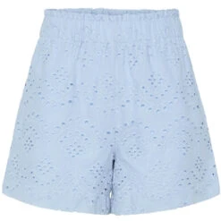 PIECES Dame Shorts PCVILDE - Cashmere Blue