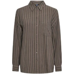 PIECES Dame Skjorte PCPIA - Falcon Black