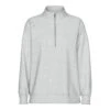 PIECES Dame Sweatshirt PCCHILLI - Light Grey Melange