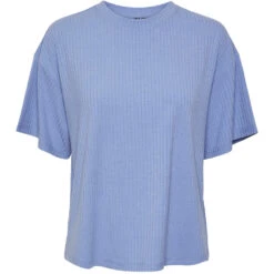 PIECES Dame T-shirt PCKYLIE - Hydrangea