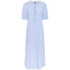 PIECES Dame Tie Kjole PCHOLLY - Cornflower Blue