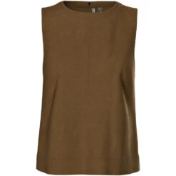 PIECES Dame Top PCJUNO - Amber Brown