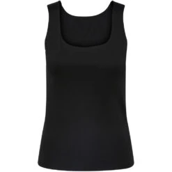 PIECES Dame Top PCNEJA - Black