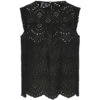 PIECES Dame Top PCVILDE - Black