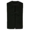 PIECES Dame Vest PCSILLY - Black