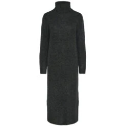Pieces Dame Kjole PCJULIANA - Dark Grey Melange