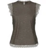Pieces Dame Top PCOLLINE - Morel