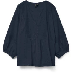 VERO MODA DAME BLUSE VMSOFIE - Navy Blazer