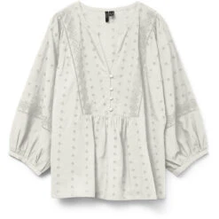 VERO MODA DAME BLUSE VMSOFIE - Snow White
