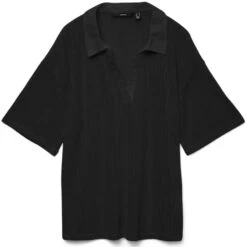 VERO MODA DAME POLO TOP VMCAILEY - Black
