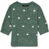 VERO MODA DAME STRIKTRØJE VMDOFFE - Laurel Wreath White Hearts
