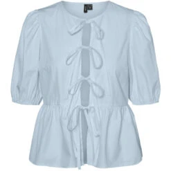 VERO MODA Dame Bluse VMELLY - Delicate Blue