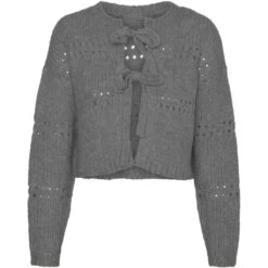 VERO MODA Dame Cardigan VMADELINA - Medium Grey Melange