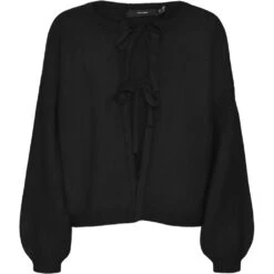 VERO MODA Dame Cardigan VMBOW - Black