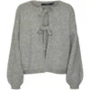 VERO MODA Dame Cardigan VMBOW - Medium Grey Melange