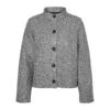 VERO MODA Dame Cardigan VMHAYLI - Light Grey Melange Dark Grey Melange