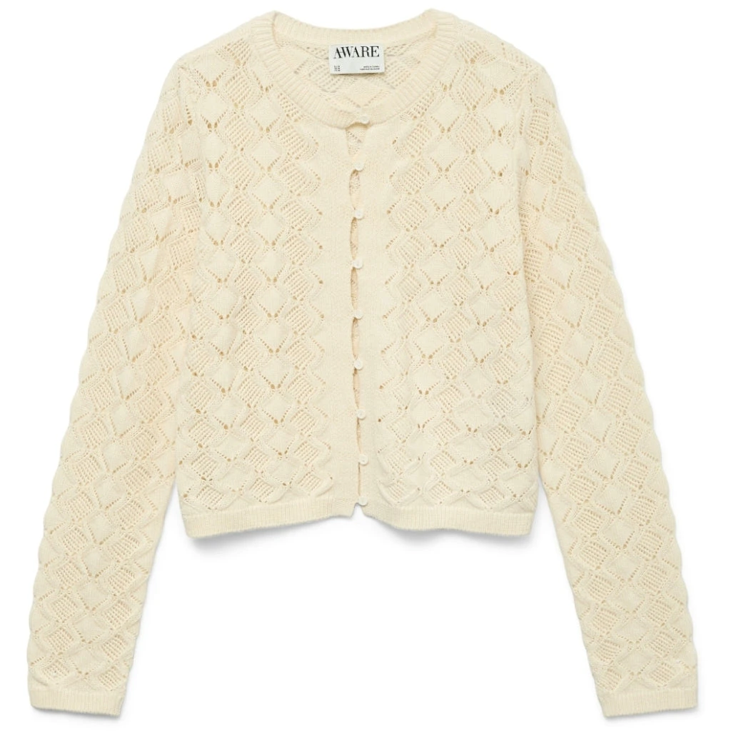 VERO MODA Dame Cardigan VMPAOLA - Birch