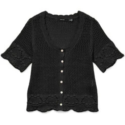 VERO MODA Dame Cardigan VMSANDIA - Black