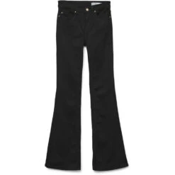 VERO MODA Dame Jeans VMFLASH - Black