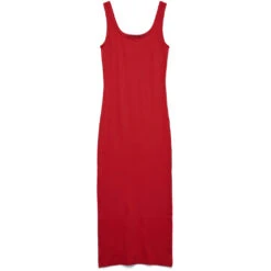 VERO MODA Dame Kjole VMCHLOE - Fiery Red