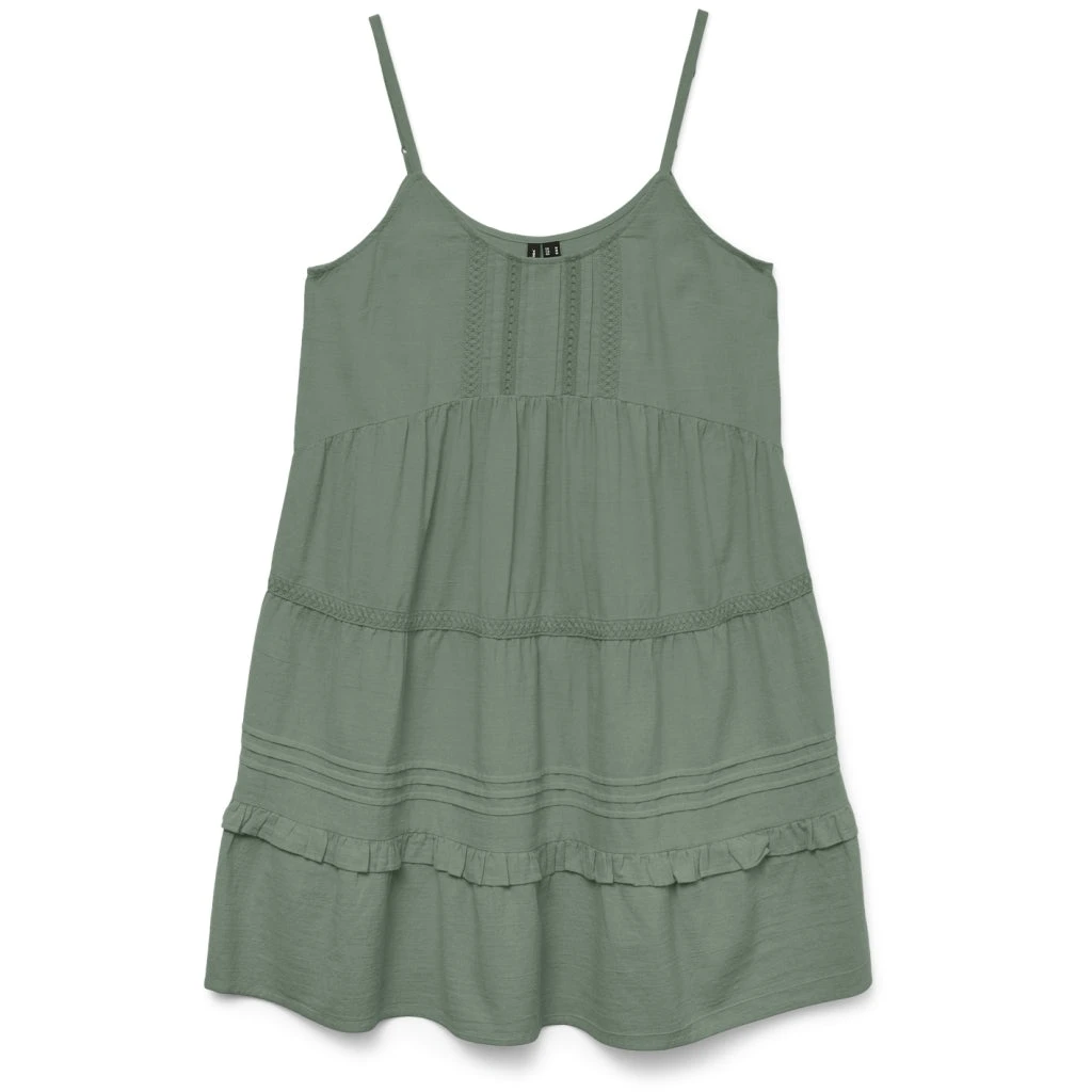 VERO MODA Dame Kjole VMPRETTY - Hedge Green