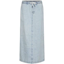 VERO MODA Dame Nederdel VMHAMSON - Light Blue Denim