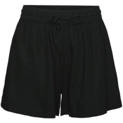 VERO MODA Dame Shorts VMLINN - Black