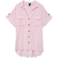 VERO MODA Dame Skjorte VMBUMPY - Pink-A-Boo