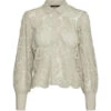 VERO MODA Dame Skjorte VMHIBO - Silver Lining
