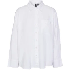 VERO MODA Dame Skjorte VMIDA - Bright White