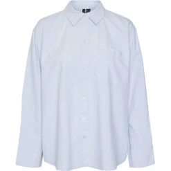 VERO MODA Dame Skjorte VMIDA - Light Blue