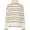 VERO MODA Dame Strik VMSABA - Birch BROWN LENTIL