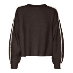 VERO MODA Dame Strik VMZORA - Chocolate Torte W. BIRCH STITCH