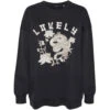 VERO MODA Dame Sweatshirt VMTANYA - Black LOVELY