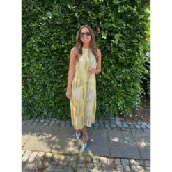 VILA DAME KJOLE VIMURINA - Pale Banana