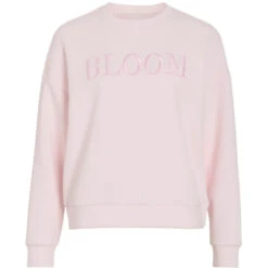 VILA DAME SWEATSHIRT VIREFLECT - Pink Marshmallow