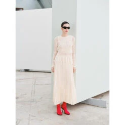 VILA Dame Bluse VIMABEL - Birch