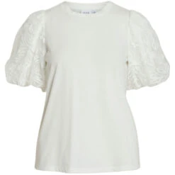 VILA Dame Bluse VISIMONIA - Snow White