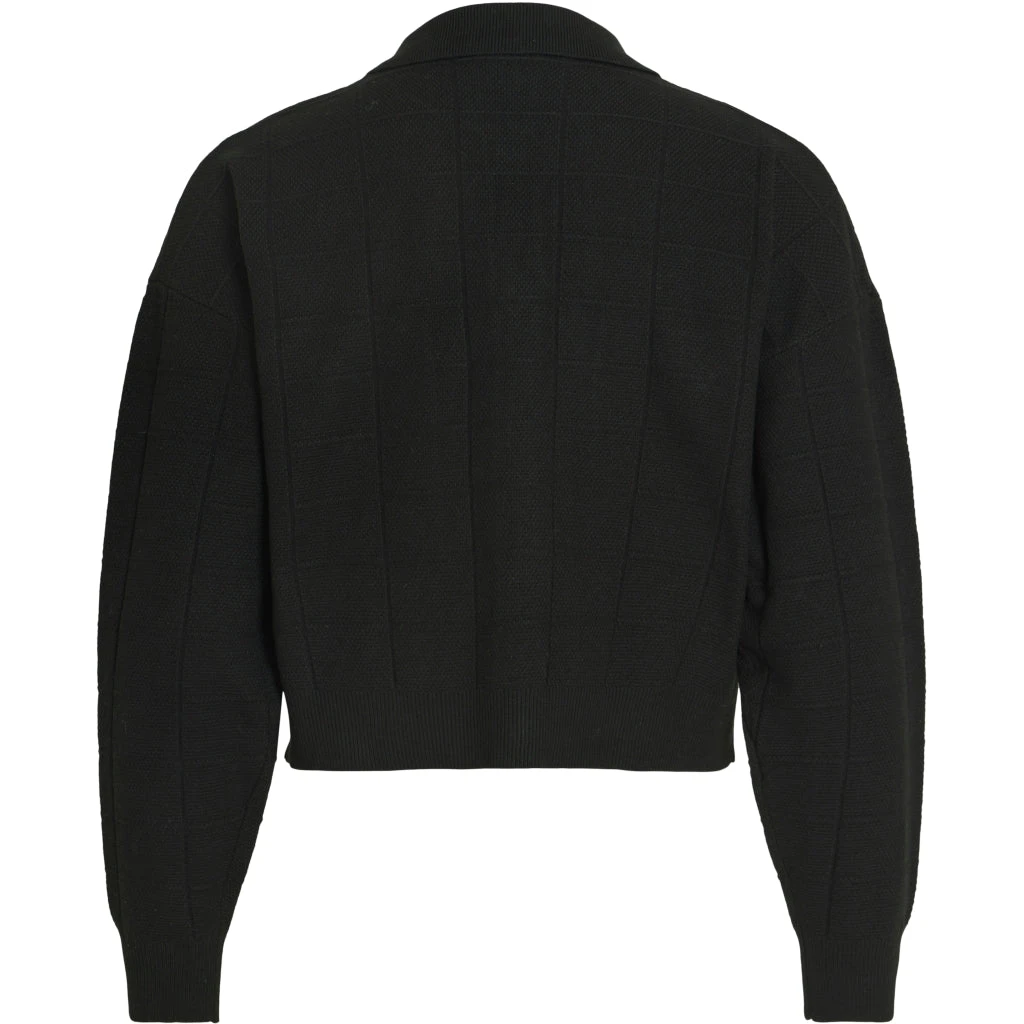 VILA Dame Cardigan VIJULISA - Black Beauty - Billede 2