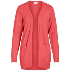 VILA Dame Cardigan VIRIL - Dubarry DARK MELANGE