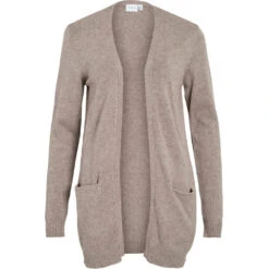 VILA Dame Cardigan VIRIL - Falcon Melange