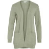 VILA Dame Cardigan VIRIL - Oil Green MELANGE